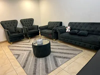 Elegant Living Sofa 🏡 لمسة فخامة