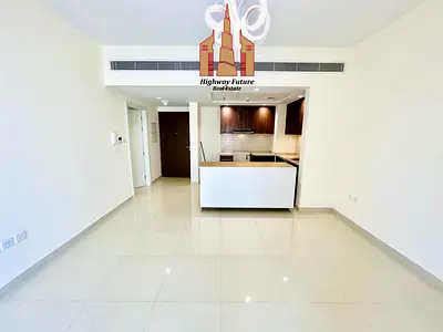 Amazing Pool view 1bhk Semi Close Kitchen + Balcony at prime Location Uptown Al zahia