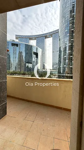 1BR + Balcony | Gate Tower View | Spacious Unit