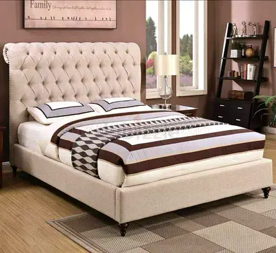 Queen Size Brand New Fully Custom Made Bed,Hydraulic Storage Can be Installed