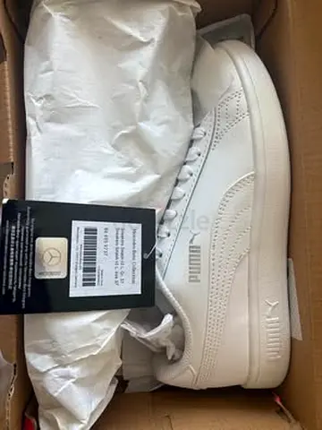 BARGAIN BRAND NEW SNEAKERS SMASH V2 L MERCEDES BENZ COLLECTION SIZE 37 UNISEX