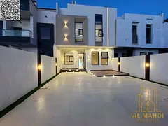 Luxury Villa for Sale in Al Yasmeen – Ajman | 🛏️ 5 Master Bedrooms + 2 Floors + Roof | 🧾 R