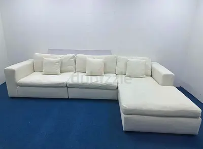 Same like new condition marina home lshape sofa