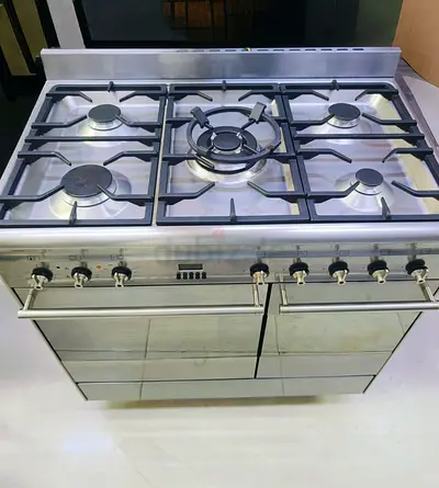 Smeg 5 Burner Top Gas Cooker – Dual Oven (Gas + Electric) Premium Italian Design