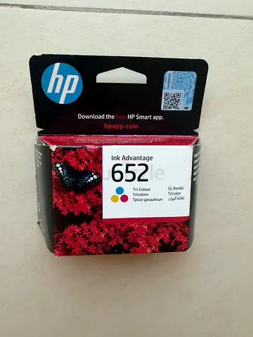 Hp ink advantage 652 color for salr