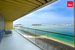 Beachfront Living | Full Palm view | Private Beach