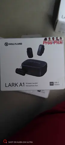 Hollyland Lark A1 Wireless Lavalier Microphone Duo (USB-C) - Boxed