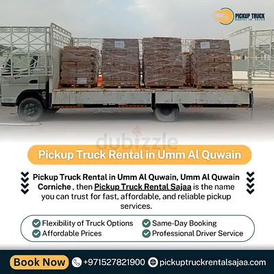 Pickup Truck Rental in Umm Al Quwain