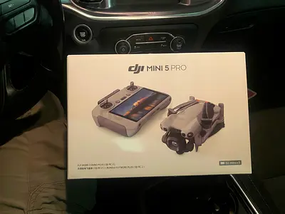 My DJI Mini 5 Pro combo plus 52 minutes