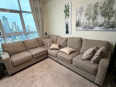 Sofa + coffe Table