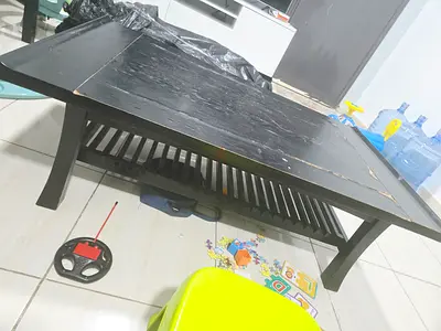 Black Wooden Furniture Piece