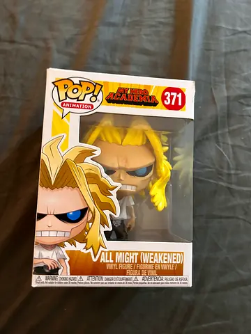 My Funko Pop! All Might (Weakened) #371 - Good Condition
