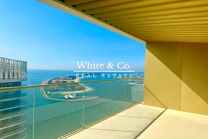 High Floor | Palm Views | Large Terrace