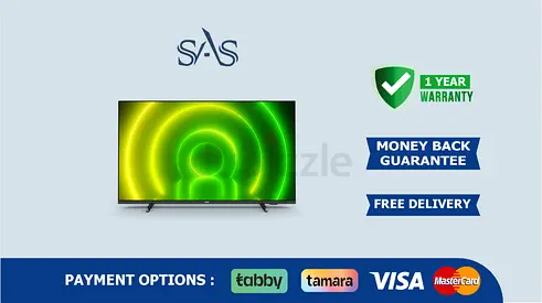 Philips 50 inch Tv | 4K UHD Android Tv | New - Free Delivery | Warranty | 50PUT7406