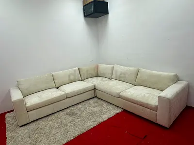 Still brand new pottery barn lshape sofa