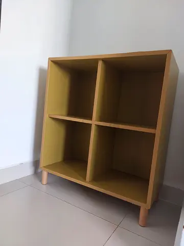 Stylish Yellow Storage Cube