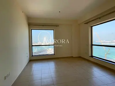 Beachfront 2BR | Stunning Sea View | Unfurnished