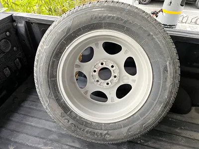 Ford F-150 Spare Wheel | Hankook 265/60R18 | Steel Rim | Excellent Condition (Mounted on Rim)