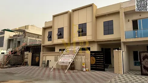 Villa for sale in Al Yasmin – Modern design, 3 master bedrooms, price includes registration and ownership fees