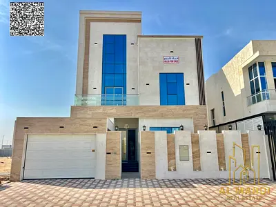 A villa on the main street, ready to move in, with all registration and ownership fees included, in one of Ajman's most prestigious areas. Freehold ow