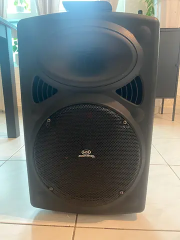 Boombox Karaoke Speaker with wireless mic