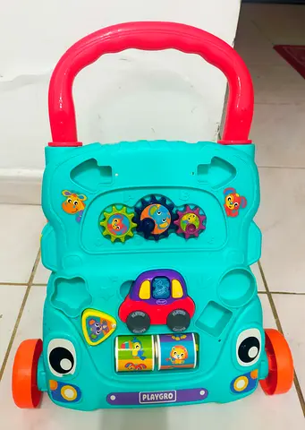 Playgro Push Walker with Activity Panel - Good Condition