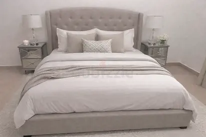 KING SIZE BED WITH MATTRESS