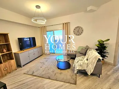 1BHK FURNISHED_CHILLER in DEWA_60/12 cheques