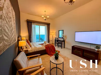Upgraded Furnished Studio with Full Golf View | Modern Living