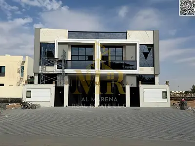 A golden opportunity in Al Yasmin – a two-story villa with a rooftop terrace, featuring 5 master bedrooms, at a special price including registration a