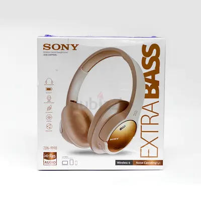 Sony ZON-999B Extra Bass Wireless Bluetooth Over-Ear Headphones