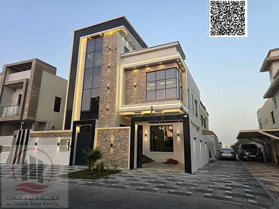 Villa for sale in Ajman – Al Yasmeen Area – Near to Sheikh Mohammed Bin Zayed Road, 5 Master