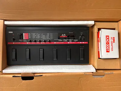 Korg A5 Performance Signal Processor + Original Adapter (KAC-300GT) - Used