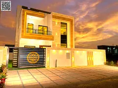 Villa for sale in Ajman, 4 bedrooms, price includes registration fees, very good finishing, freehold