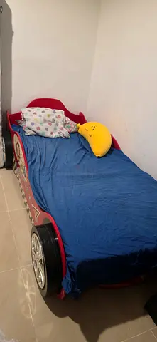 Car Shaped Kids Bed