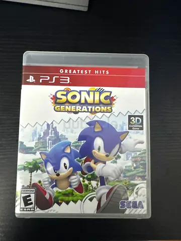 Sonic Generations (PS3) - Used, Case Included