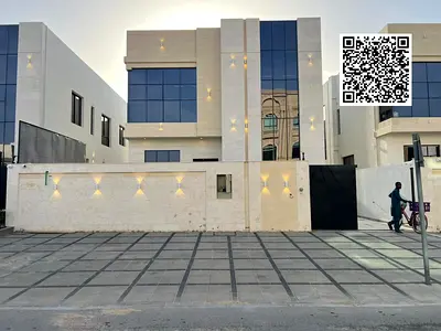 🏡 للبيع فيلا مودرن بتصميم راقٍ في الحليو 2 - عجمان مع مسبح مقابل الحديقة