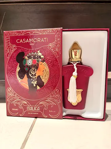 Casamorati Italica perfume in original boxed set- 90% full