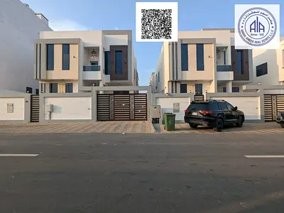 فيلا جديدة كلياً مكونة من 4 غرف نوم متاحة للإيجار في الزاهية، عجمان