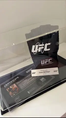 Conor McGregor signed UFC Gloves with full authenticity