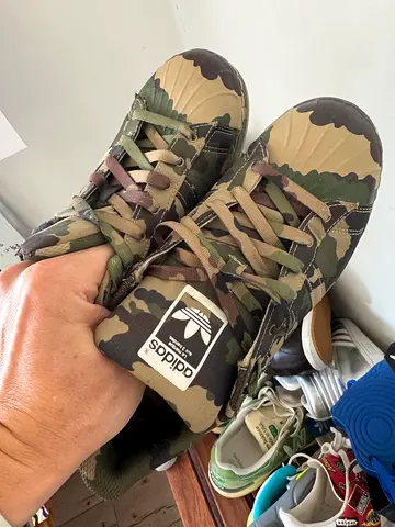 Adidas Camo Sneakers