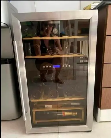 Free delivery Hoover 36 beverage bottle capacity Wine Cooler with dual zone temperature