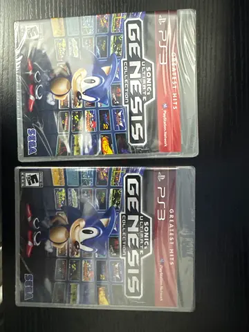 Sonics Ultimate Genesis Collection (PS3) - 2 Sealed Copies
