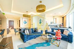 EXCLUSIVE | Fully Furnished| High Floor| Palm View