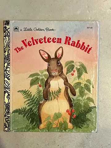 The Velveteen Rabbit — Little Golden Book (vintage childrens picture book)