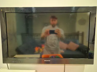Sony Bravia LCD TV with wall mount