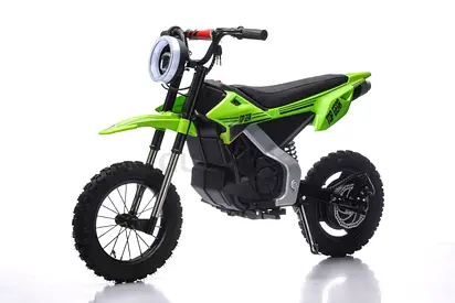 Megawheels Blaze 36 V off-road electric Dirt Bike for 7-12 Year Olds with Key Start