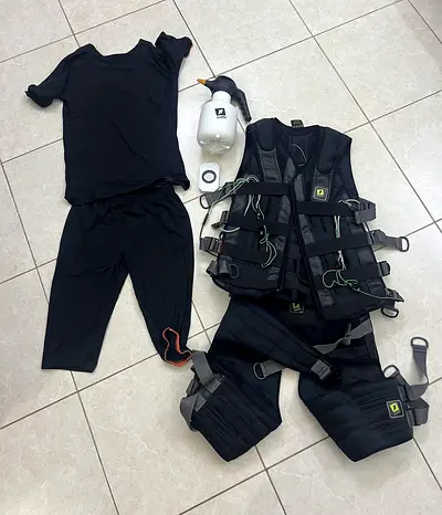 Electrical Muscle Stimulator (EMS) Suit - for exercise and weightloss