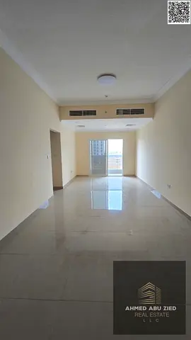 Luxury 2BR+hall, 1st tenant, store, Jurf 3: large rooms, wardrobes, wide hall, balcony view, prime location, easy Dubai/Sharjah access
