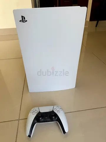 PS5, controller, 2 games, box